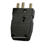 Lex Products Corp 2P20G-M Stage Pin 20A 120VAC Male Inline Connector