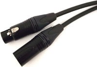 Pro Co 25-MIC-XX-SQ 25' XLR-XLR Starquad Microphone Cable, Orange