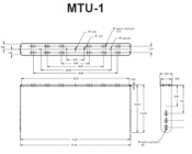 JBL MTU1-WH U Bracket For AM7215, AM5215, White