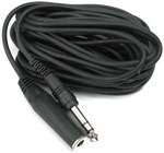 Hosa HPE325 Hpe 325 Headphone Extension Cable, 1/4" Male to 1/4" Female, Stereo, 25 Feet