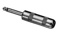 Switchcraft 280-SWITCHCRAFT 2-Conductor 1/4" Male Phone Plug Connector, Solder Type