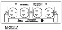 Middle Atlantic Products M-2X20A 20 Amp Double Duplex MPR Module