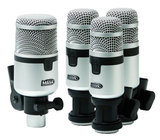 Miktek Audio PMD4 Drum Microphone Kit (1 x PM11, 3 x PM10)