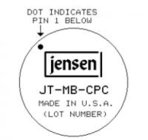 Jensen Transformers JT-MB-CPC-JENSEN Microphone Bridging Transformer