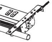 Leprecon 50-06-2196 LDS-610 Mounting Kit for Threaded Rod and Pipe