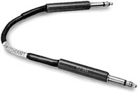 Switchcraft 18QD18 3-Conductor Patch Cord, 2-foot, Brass
