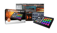 Native Instruments MASCHINE-MIKRO-MK2-B MASCHINE MIKRO Mk2 Hardware/Software Instrument Groove Box in Black