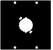 Middle Atlantic Products UNIV-1 1 Wide, 1-XLRF Blank Module