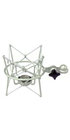 Neumann EA87-SILVER Elastic Suspension Mount in Satin Nickel Finish for U 87 Ai Microphone
