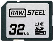 Hoodman RAWSDHC32GBU1 32GB STEEL UHS-1 CARD
