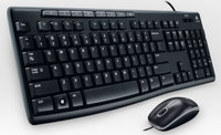 Logitech MK200 Wired USB Combo Keyboard and Mouse