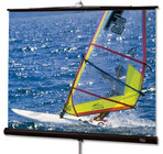 Draper 215024 109" Diplomat R Portable Projection Screen, Matte White