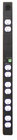 Lowell ACS-1510-RPC 15A Corded AC Power Strip with Remote Control