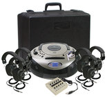 Califone 1886PLC-6 SD Listening Center, 6 Person