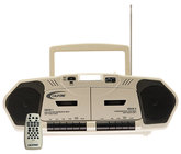 Califone 2395AV-02 Dual Cassette/CD/AM/FM Boombox