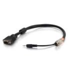 Cables To Go 60048  1.5' RapidRun® VGA (HD15) + 3.5mm Flying Lead