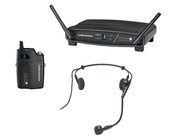 Audio-Technica ATW-1101/H System 10 2.4 GHz Wireless System with Pro8HECW Headworn Microphone