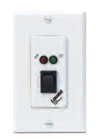 Lowell RPSW2-MKP Momentary SPST Key Switch, 2 Status LEDs, Single Gange, White