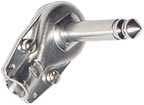 Switchcraft 228 1/4" Right Angle Flat Male Connector, Solder Lug Terminal, Nickel-Plated Steel