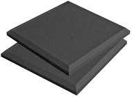 Auralex SFLAT1114CHA Box of 14 1'x1'x2" SonoFlat Acoustic Panels in Charcoal