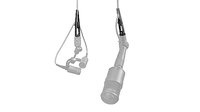 Neumann MNV 87 mt Auditorium Hanger for Swivel Mounts & Shockmounts in Matte Black Finish