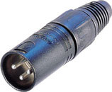 Neutrik NC3MX-BAG 3-Pin Black XLR-M Cable Connector