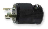 Lex HBL4720CBK Black L5-15 Male Twist Lock Plug