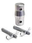 Global Truss COUPLER F23 Double-Ended Conical Coupler with Clips