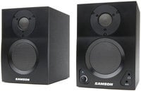Samson MEDIAONE-BT3 MediaOne BT3 2-Way Active Studio Monitors with 3" Woofers and Bluetooth