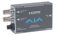 AJA Video Systems Inc HA5 HDMI to SD/HD-SDI Video and Audio Mini Converter with Power Supply