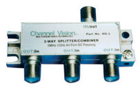 Channel Vision HS-3 3-Way Splitter