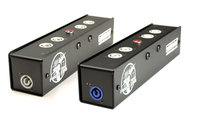 Whirlwind PL1-420-NAC3 Power Link Box with Powercon In / Out and 4 Powercon Receptacles