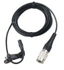 Audio-Technica AT899CW Subminiature Omnidirectional Lavalier Microphone in Black Without Power Module