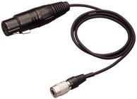 Audio-Technica XLRW XLR to Unipak Input Adapter Cable for Microphone