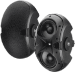 Electro-Voice EVID 6.2T 2-Way Twin 6" Woofer and 1" Tweeter, Pair, Black