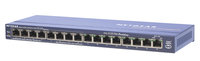 Netgear FS116P ProSafe 16-Port 10/100 Desktop Switch With 8-Port Power Over Ethernet