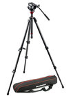 Manfrotto MVH500AH,755CX3 Lightweight Fluid Video Tripod System With MDeVe Carbon Fiber Legs