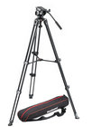 Manfrotto MVK500AM Lightweight Fluid Video Tripod System with Twin Legs and Middle Spreader