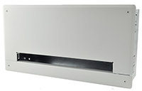 FSR, Inc PWB-250-WHITE PWB-250-WHT Plasma/Flat Panel Display Wall Box with 6 IPS, 3 AC / Gang, 2 Knockouts