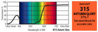 GAM 315-GAM 20" x 24" GamColor Autumn Glory Gel Filter