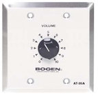 Bogen AT35A-BOGEN 30W Dual-Gang Wall-Mount Attenuator for 25V/70V Speaker Line