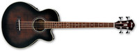 Ibanez AEB10EDVS Dark Violin Sunburst Acoustic/Electric Bass with Fishman Sonicore Pickup