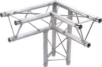 Global Truss TR-96117-33 1.64 ft (0.5m) 3-Way 90° Right Corner Triangular Apex