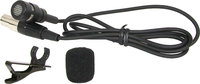 Galaxy Audio LV-U3BK Uni-Directional Lavalier Microphone in Black
