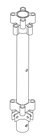 IntelliStage ATLST Stage Leg Top Fixture in Single Pack