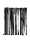 Da-Lite 36794 144" x 132" Ultra Velour Drapery Panel, Black