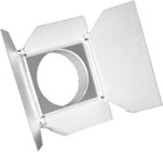 ETC 400BD-1 7.5" 4-Leaf Barndoor for Source Four Fresnel, PAR and PARNel, White