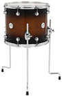 DW DDLG1214TTTB 12" x 14" Design Series Floor Tom in Tobacco Burst Finish