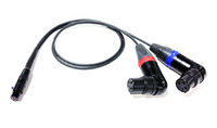 Cable Techniques RX-XLRR2 24" RX Emergency Two Cables for XLR 3-Pin o/p Connectors