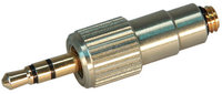 DPA Microphones DAD6034 MicroDot to Locking Mini-Jack Adapter for Sennheiser Wireless Systems